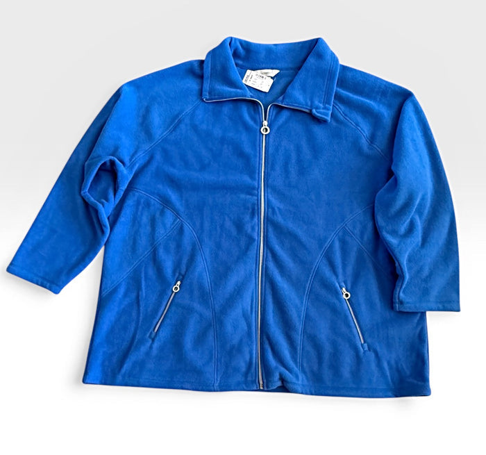 Cj Banks New With Tags Size 3X Royal Blue Jacket outdoor