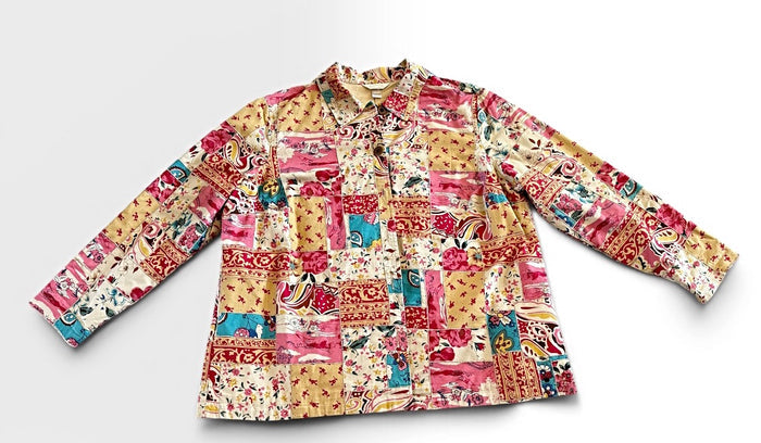 Cj Banks Preowned great condition Size 2X Multi Jacket