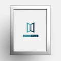 Classic Range chrome picture frame by Frames Plus showcasing a sleek design for photos and posters.