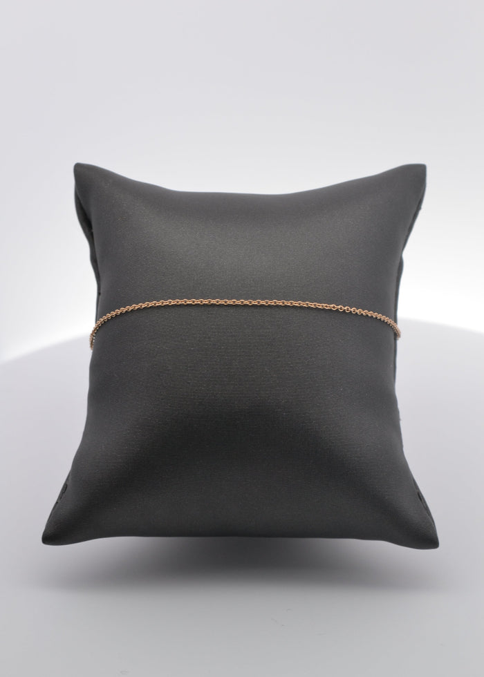 Classic Yellow Gold Chain Bracelet