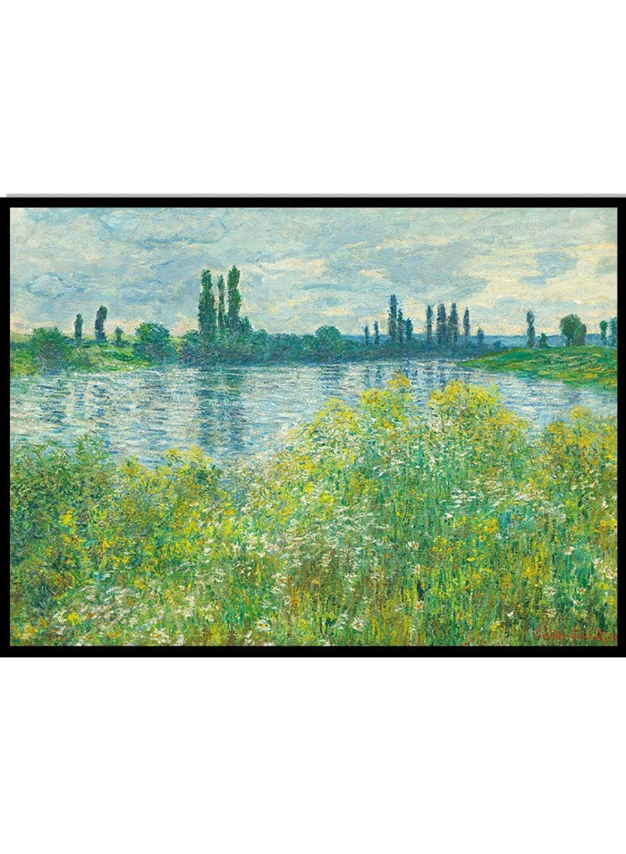 Claude Monet Banks of the Seine, Vétheuil 1880 Art Print_Sugar & Canvas_Claude Monet
