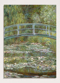 Claude Monet Bridge over a Pond of Water Lilies Art Print_Sugar & Canvas_Claude Monet
