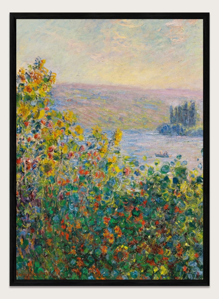 A4/8x12 inches (Framing Available) / Black Wood Frame