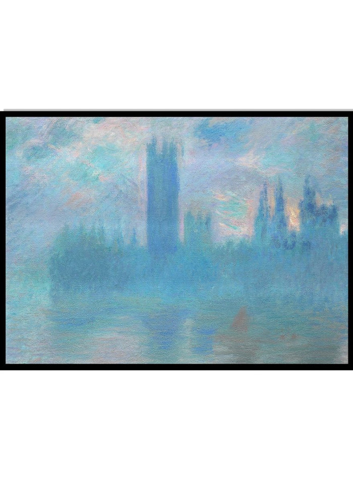 Claude Monet Houses of Parliament, London Art Print_Sugar & Canvas_Claude Monet