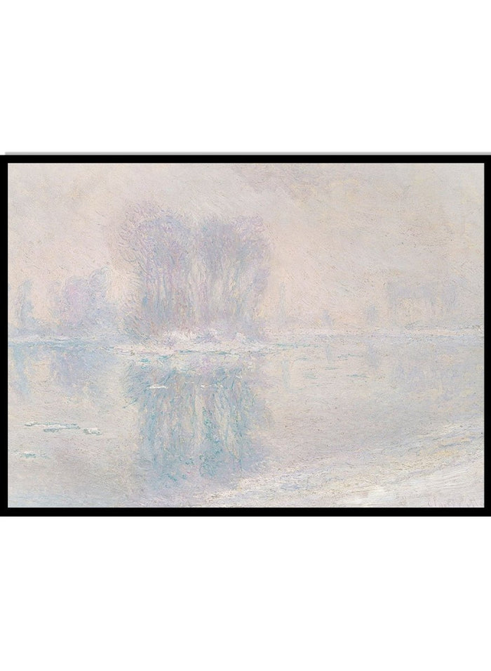 Claude Monet Ice Floes 1893 Art Print_Sugar & Canvas_Claude Monet