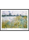 Claude Monet Île aux Fleurs near Vétheuil Art Print_Sugar & Canvas_Claude Monet