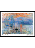 Claude Monet Impression, Sunrise Art Print_Sugar & Canvas_Claude Monet