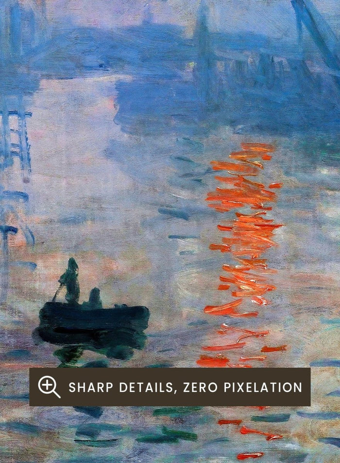 Claude Monet Impression, Sunrise Art Print_Sugar & Canvas_Claude Monet