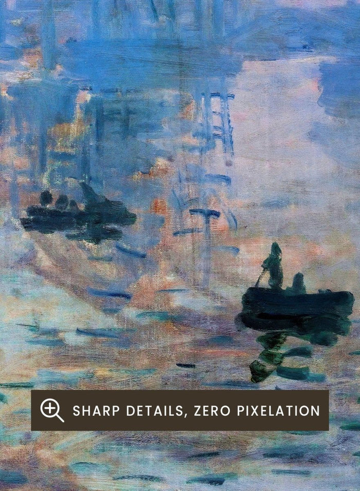Claude Monet Impression, Sunrise Art Print_Sugar & Canvas_Claude Monet