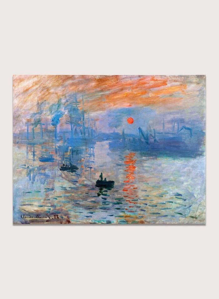 Claude Monet Impression, Sunrise Art Print_Sugar & Canvas_Claude Monet