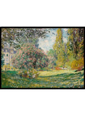 Claude Monet Landscape: The Parc Monceau Art Print_Sugar & Canvas_Claude Monet