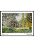 Claude Monet Landscape: The Parc Monceau Art Print_Sugar & Canvas_Claude Monet