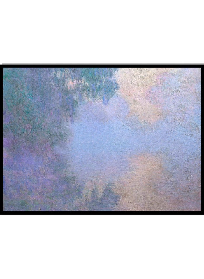 Claude Monet Morning on the Seine near Giverny Art Print_Sugar & Canvas_Claude Monet