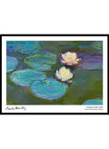 Claude Monet Nympheas 1897 Art Print_Sugar & Canvas_Claude Monet