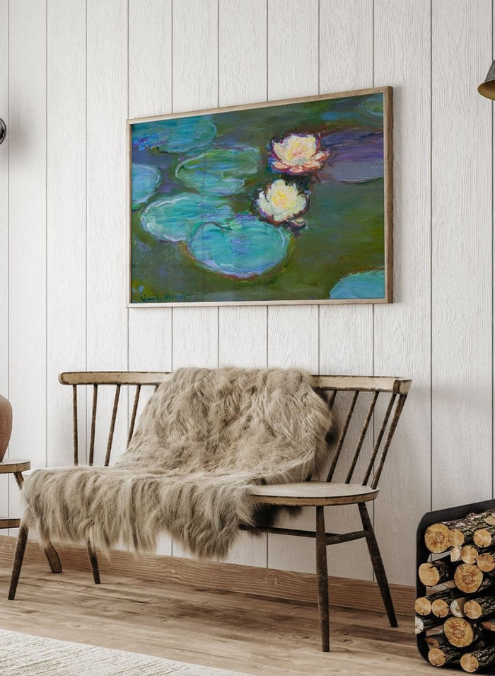 Claude Monet Nympheas 1897 Art Print_Sugar & Canvas_Claude Monet