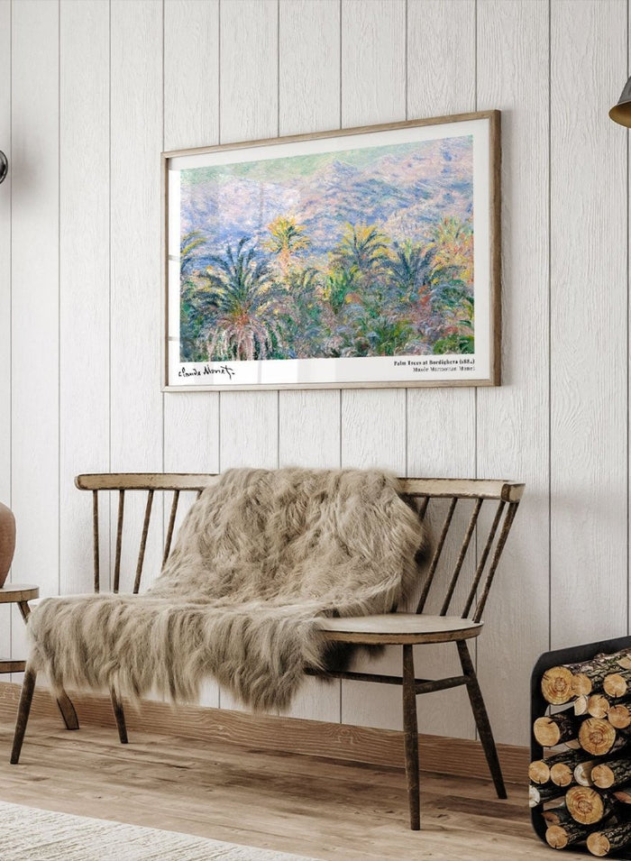 Claude Monet Palm Trees at Bordighera 1884 Art Print_Sugar & Canvas_Claude Monet