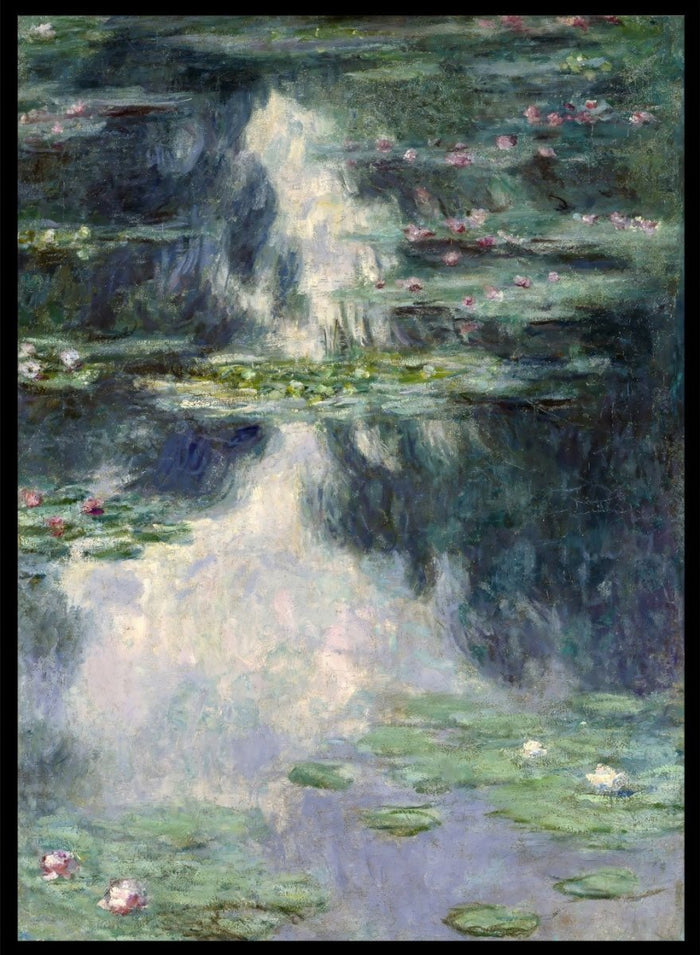 Claude Monet Pond with Water Lilies Art Print_Sugar & Canvas_Claude Monet