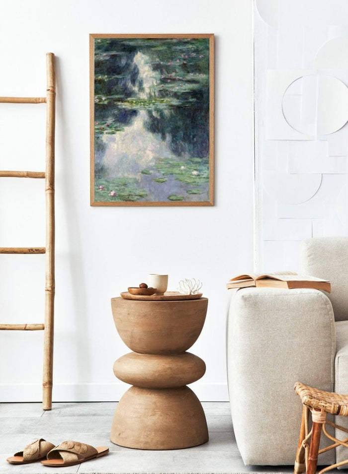 Claude Monet Pond with Water Lilies Art Print_Sugar & Canvas_Claude Monet
