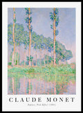 Claude Monet Poplars, Pink Effect 1891 Art Print_Sugar & Canvas_Claude Monet