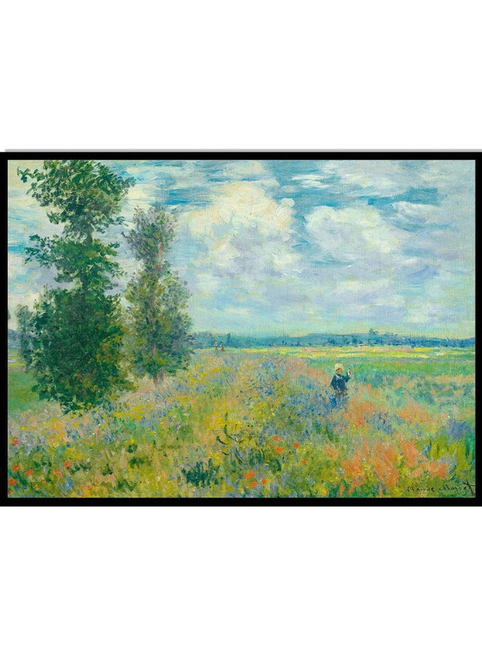 Claude Monet Poppy Fields near Argenteuil 1875 Art Print_Sugar & Canvas_Claude Monet