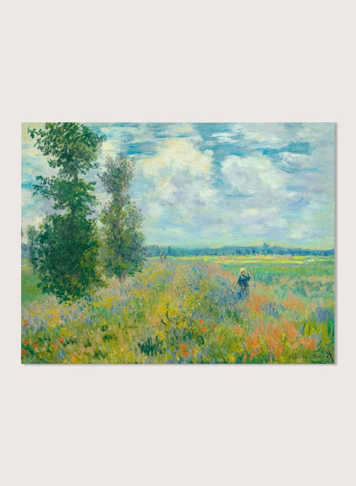 Claude Monet Poppy Fields near Argenteuil 1875 Art Print_Sugar & Canvas_Claude Monet