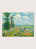 Claude Monet Poppy Fields near Argenteuil 1875 Art Print_Sugar & Canvas_Claude Monet