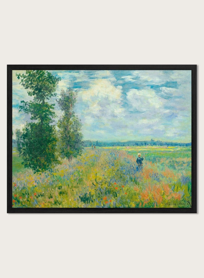 Claude Monet Poppy Fields near Argenteuil 1875 Art Print_Sugar & Canvas_Claude Monet