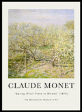 Claude Monet Spring (Fruit Trees in Bloom) Art Print_Sugar & Canvas_Claude Monet
