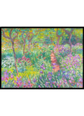 Claude Monet The Artist’s Garden in Giverny 1900 Art Print_Sugar & Canvas_Claude Monet
