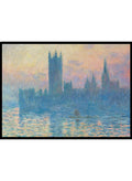 Claude Monet The Houses of Parliament, Sunset Art Print_Sugar & Canvas_Claude Monet
