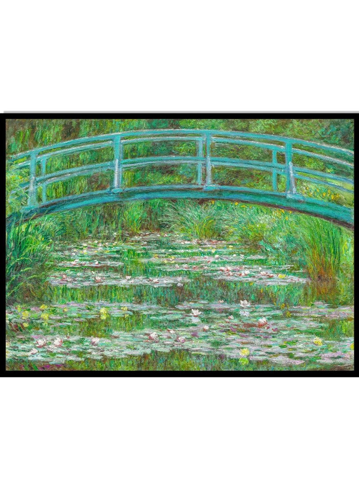 Claude Monet The Japanese Footbridge 1899 Art Print_Sugar & Canvas_Claude Monet