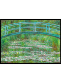 Claude Monet The Japanese Footbridge 1899 Art Print_Sugar & Canvas_Claude Monet