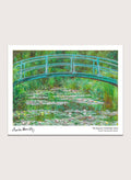Claude Monet The Japanese Footbridge 1899 Art Print_Sugar & Canvas_Claude Monet