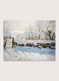 Claude Monet The Magpie Art Print_Sugar & Canvas_Claude Monet