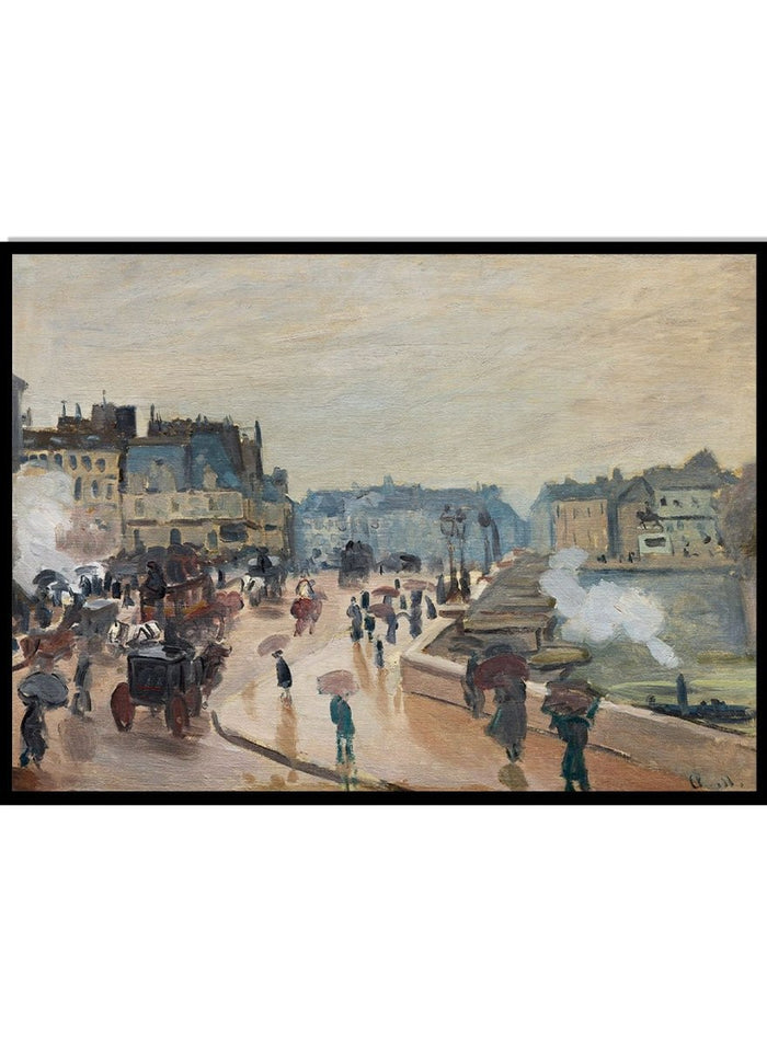 Claude Monet The Pont Neuf 1871 Art Print_Sugar & Canvas_Claude Monet