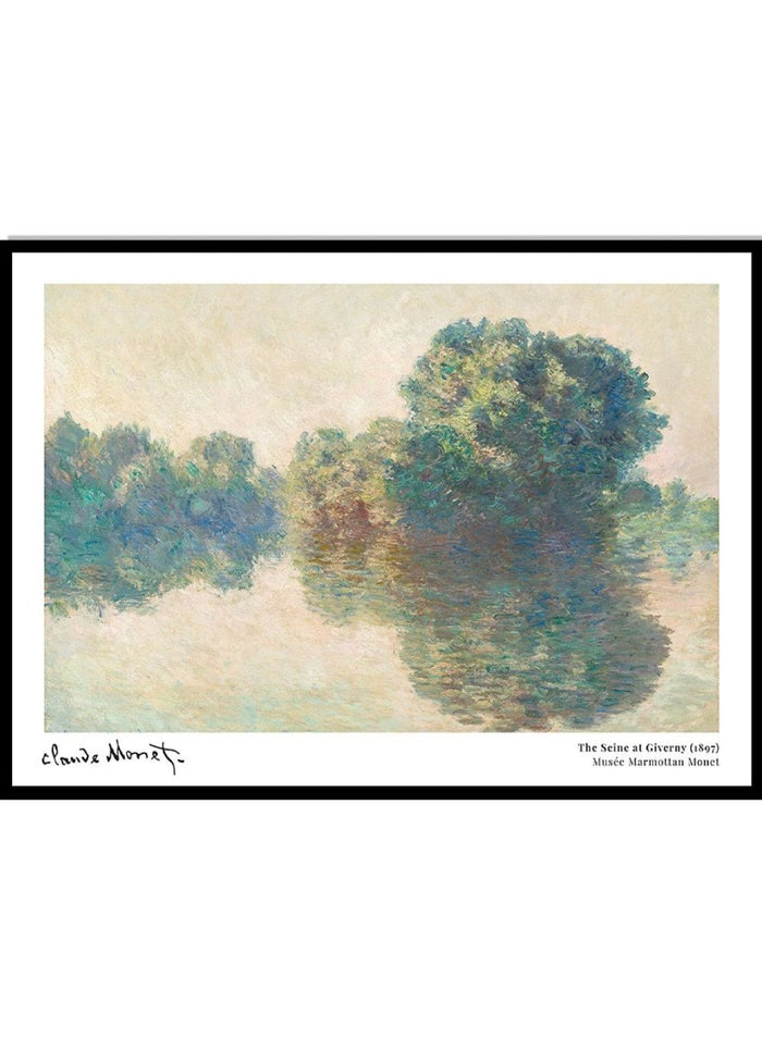 Claude Monet The Seine at Giverny 1897 Art Print_Sugar & Canvas_Claude Monet