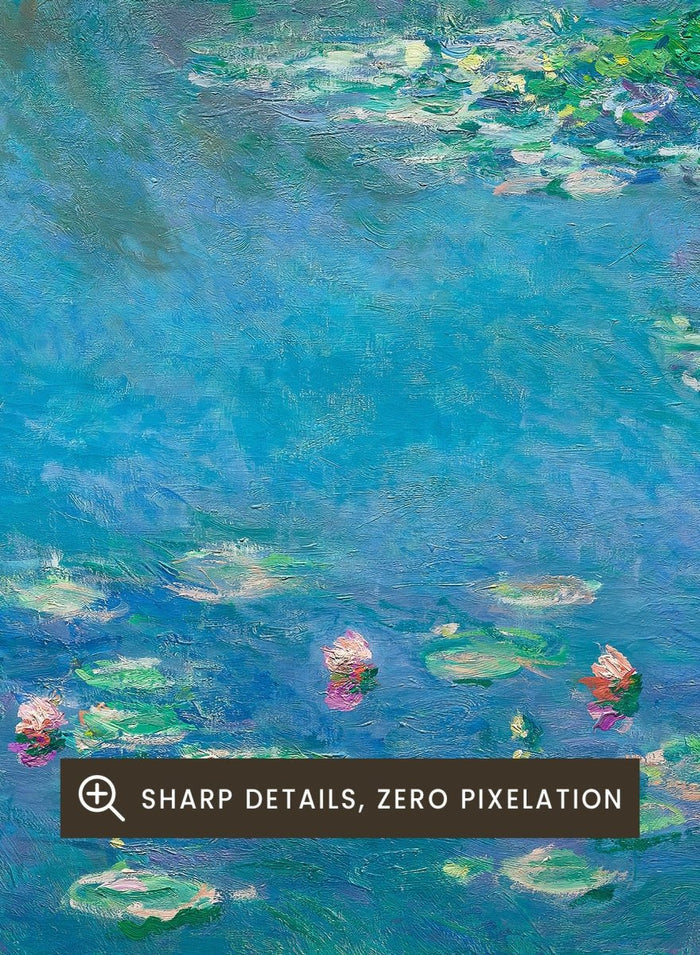 Claude Monet Water Lilies 1906 Art Print_Sugar & Canvas_Claude Monet