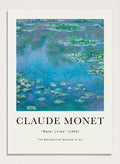 Claude Monet Water Lilies 1906 Art Print_Sugar & Canvas_Claude Monet