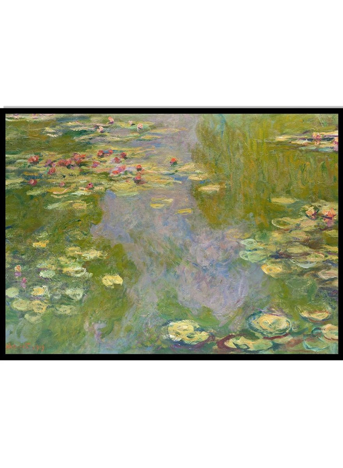 Claude Monet Water Lilies 1919 Art Print_Sugar & Canvas_Claude Monet