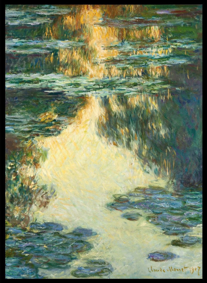 Claude Monet Water Lilies Art Print_Sugar & Canvas_Claude Monet