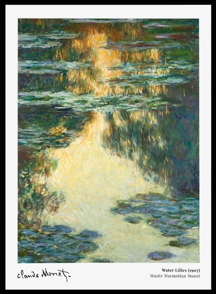 Claude Monet Water Lilies Art Print_Sugar & Canvas_Claude Monet
