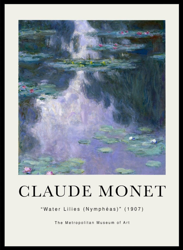 Claude Monet Water Lilies Art Print_Sugar & Canvas_Claude Monet