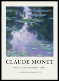 Claude Monet Water Lilies Art Print_Sugar & Canvas_Claude Monet