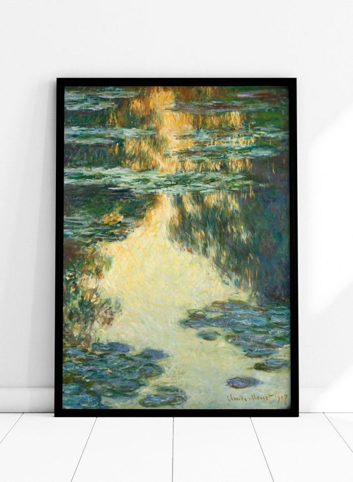Claude Monet Water Lilies Art Print_Sugar & Canvas_Claude Monet