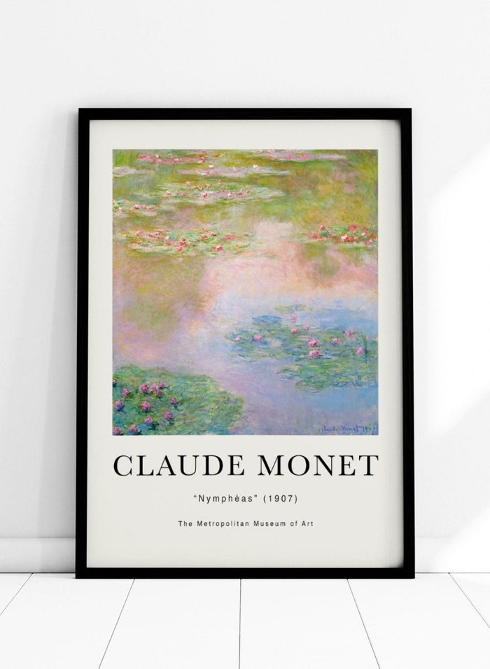 Claude Monet Water Lilies Art Print_Sugar & Canvas_Claude Monet