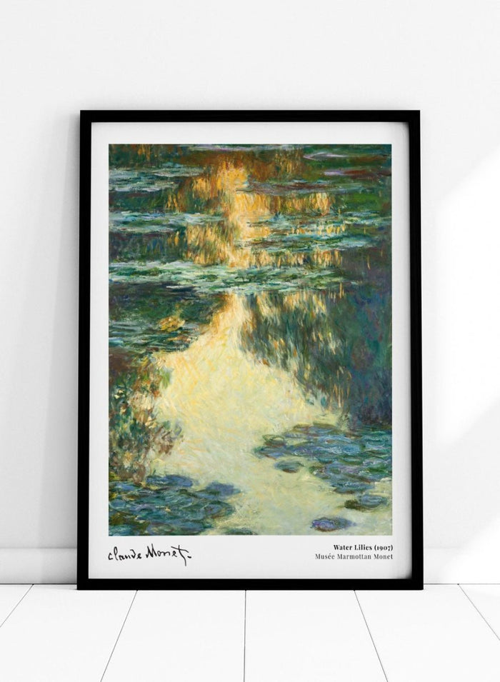 Claude Monet Water Lilies Art Print_Sugar & Canvas_Claude Monet