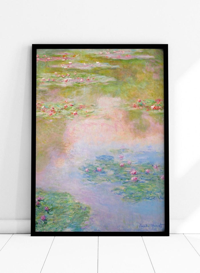 Claude Monet Water Lilies Art Print_Sugar & Canvas_Claude Monet
