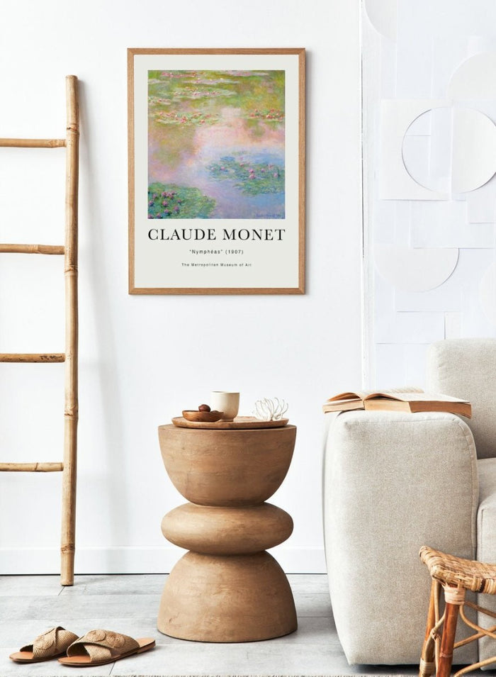 Claude Monet Water Lilies Art Print_Sugar & Canvas_Claude Monet