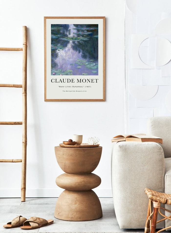 Claude Monet Water Lilies Art Print_Sugar & Canvas_Claude Monet
