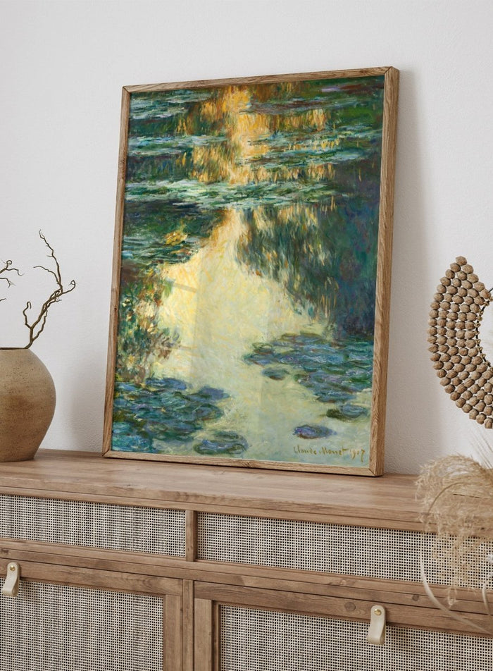 Claude Monet Water Lilies Art Print_Sugar & Canvas_Claude Monet